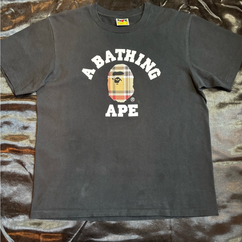 A Bathing Ape Black Graphic Tee